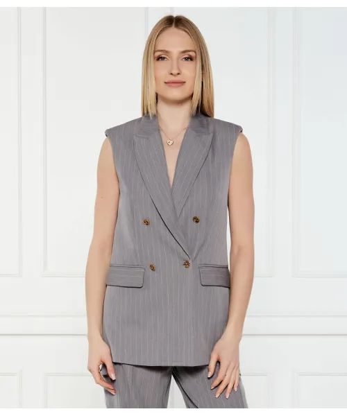 

Жилет Relaxed fit Twin-Set, серый