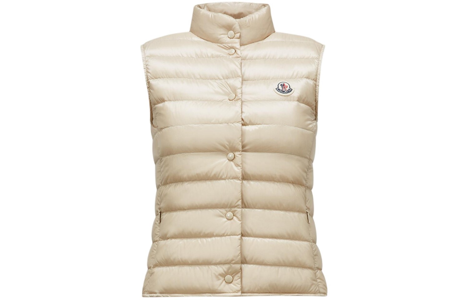 

Пуховик женский золотой Moncler, золотой