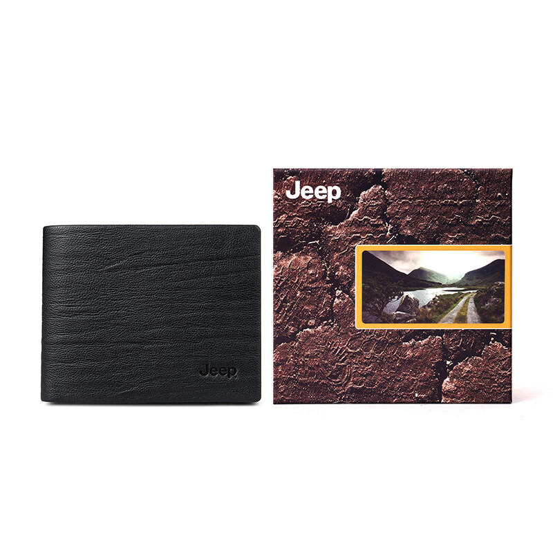 

Мужской кошелек Jeep, Черный
