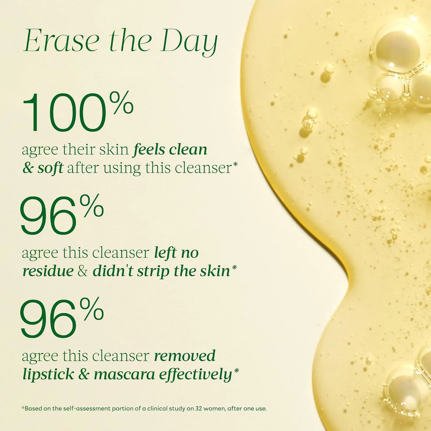 Очищающее масло Tata Harper Nourishing Oil Cleanser, мягкое средство для снятия макияжа, очищающее масло, натуральный уход за кожей. Набор ритуалов снятия макияжа, Off White — фото 4