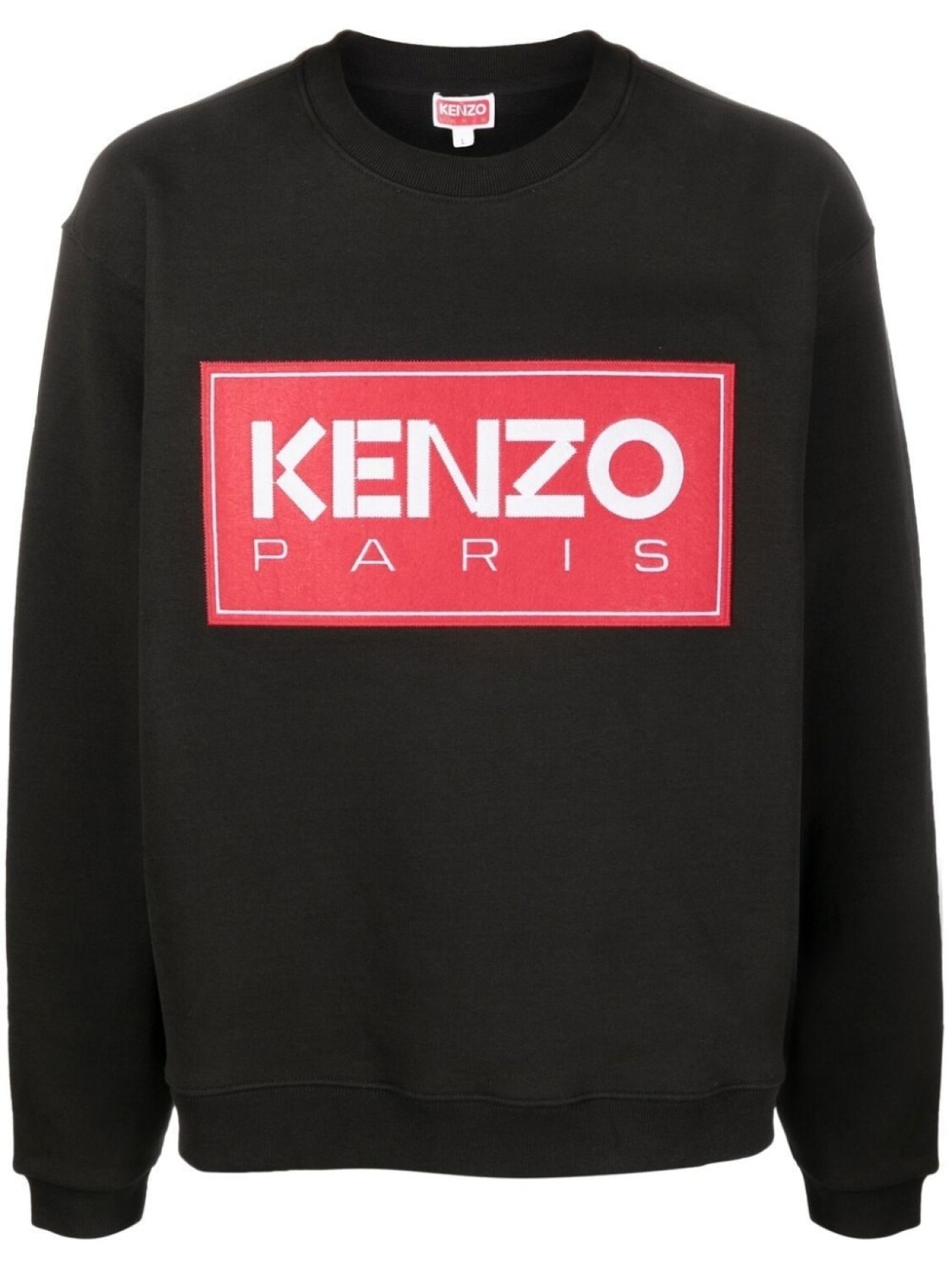 

Kenzo толстовка с вышитым логотипом, черный