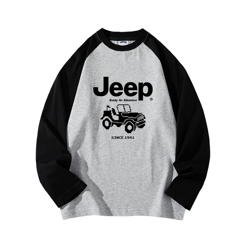 

Футболка для младших школьников Jeep, серый