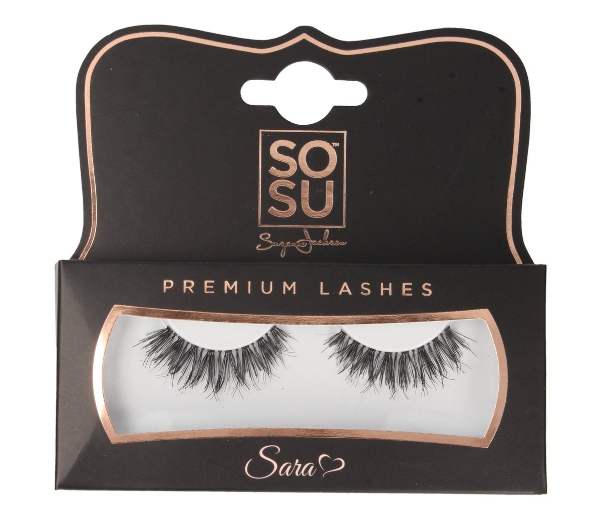 

Накладные ресницы Sosu, Premium Lashes, Sara - 100% натуральные