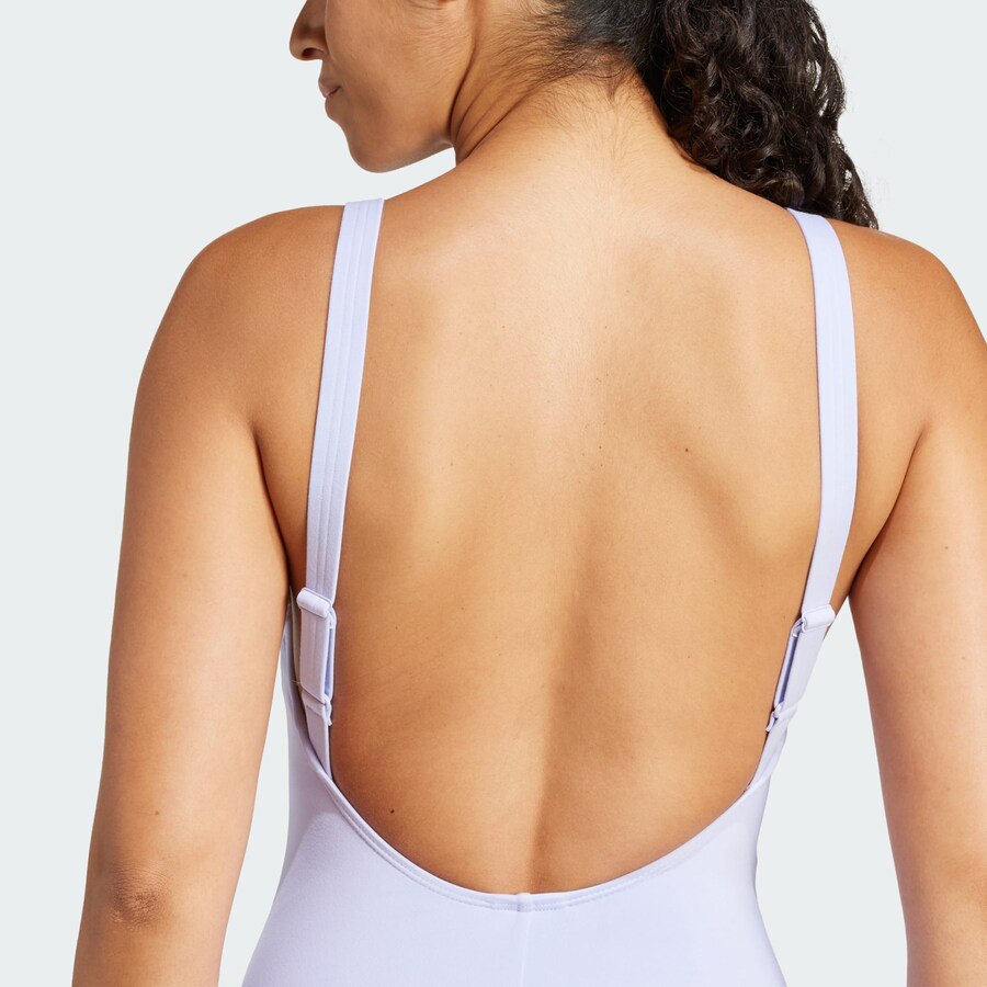 Активный купальник без косточек ADIDAS SPORTSWEAR Iconisea, фиолетовый — фото 4