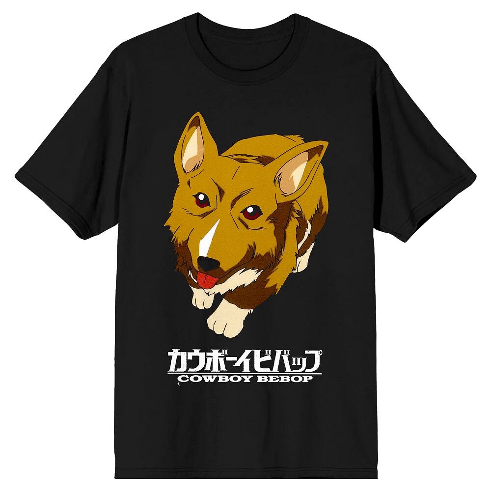 

Мужская футболка Cowboy Bebop Ein Licensed Character, черный