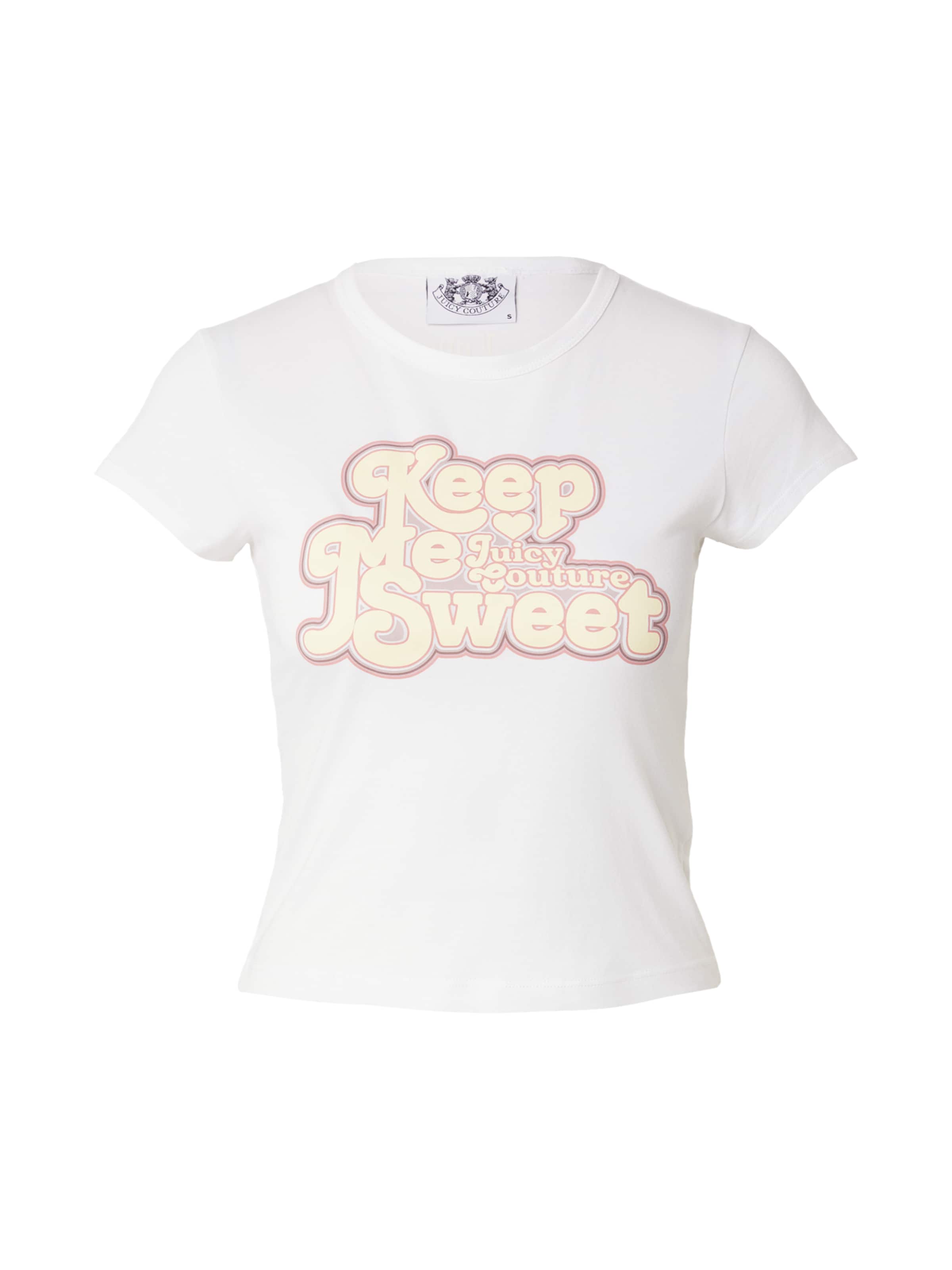 

Juicy Couture Футболка 'KEEP ME SWEET' в белом цвете