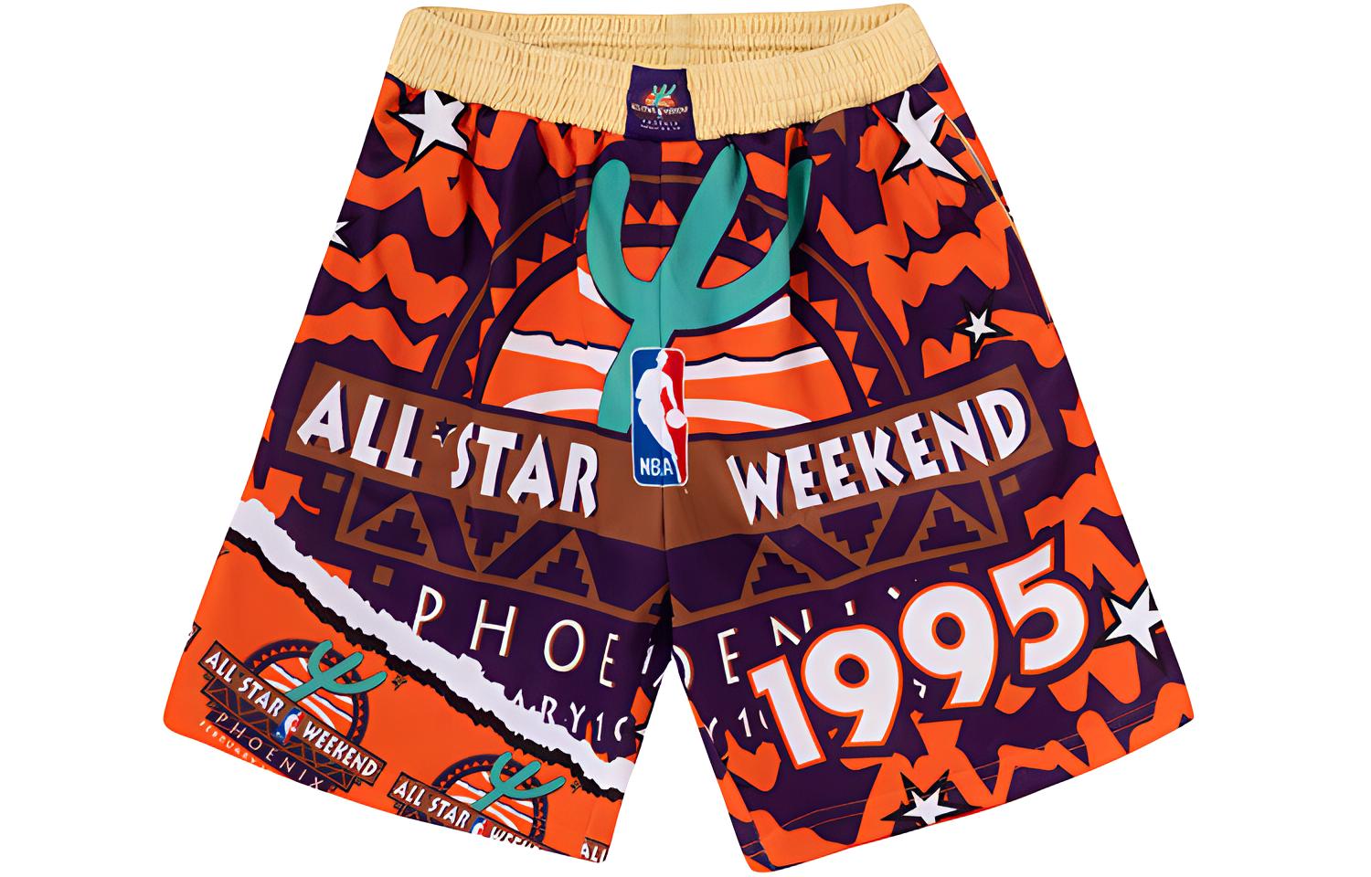 

Шорты баскетбольные Mitchell & Ness мужские Orange Mitchell Ness, оранжевый