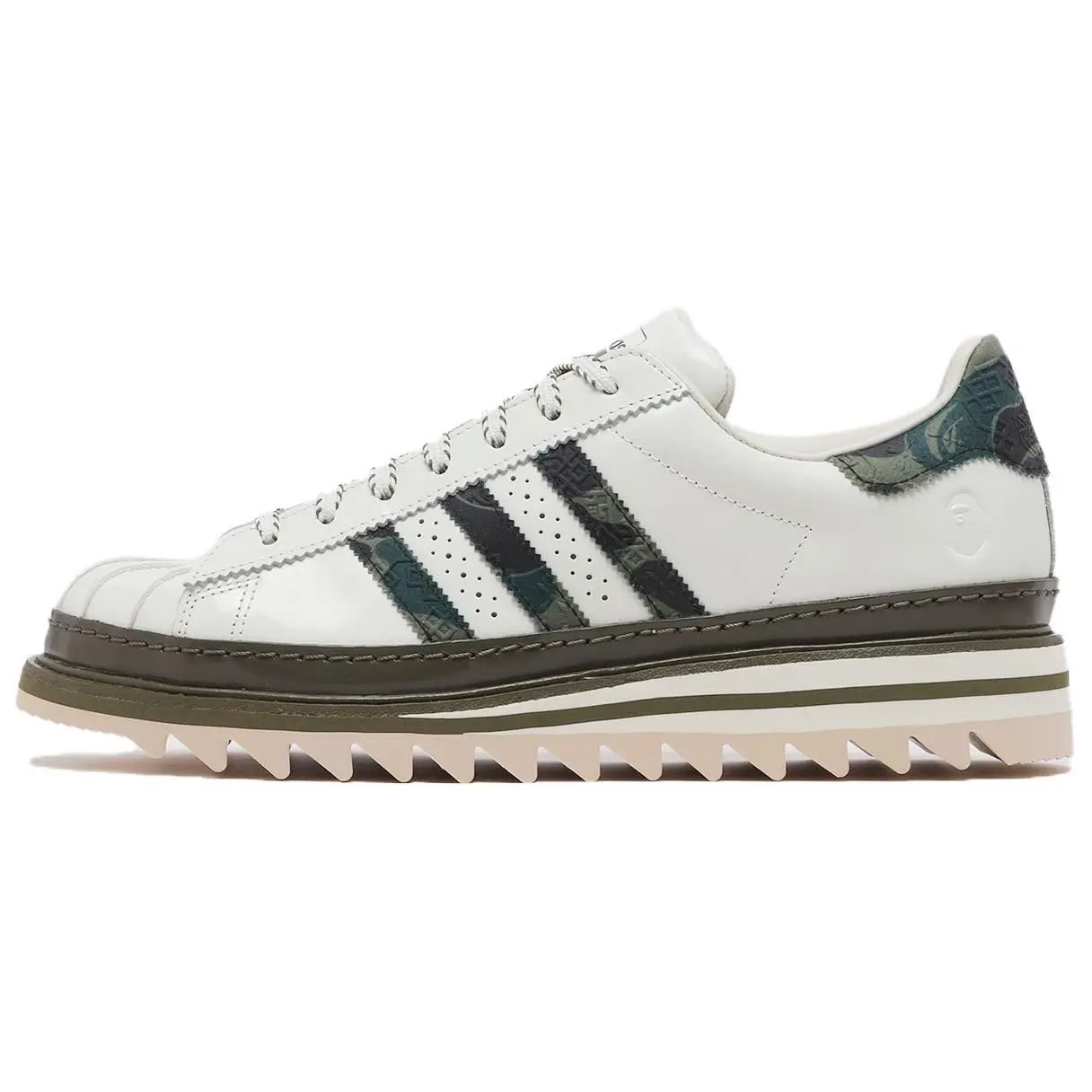

Adidas Originals Superstar Clot x Bape x Superstar 'Off White Olive Cargo'