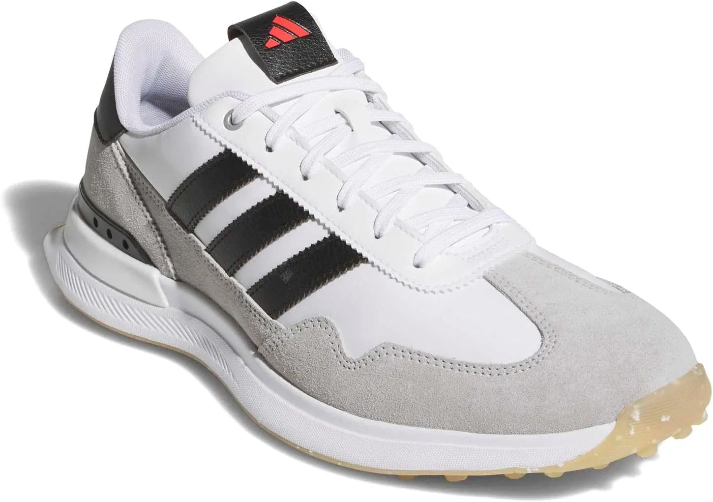 Мужские текстильные гольф-кроссовки Adidas S2G 26 без шипов, Ftwr White Core Black Grey Two — фото 4