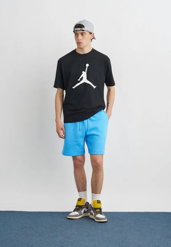 Футболка с принтом jumpman crew Jordan, Black/White — фото 2