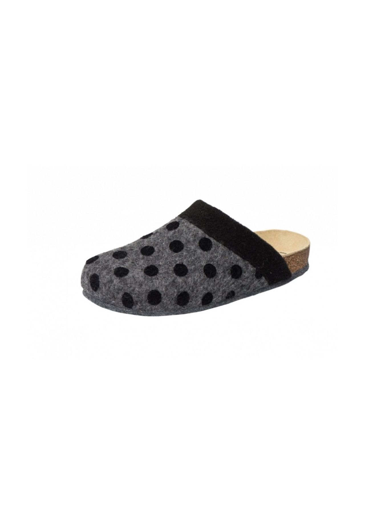 Войлочные тапочки Schuhmode Weeger, цвет Anthrazit Schwarz
