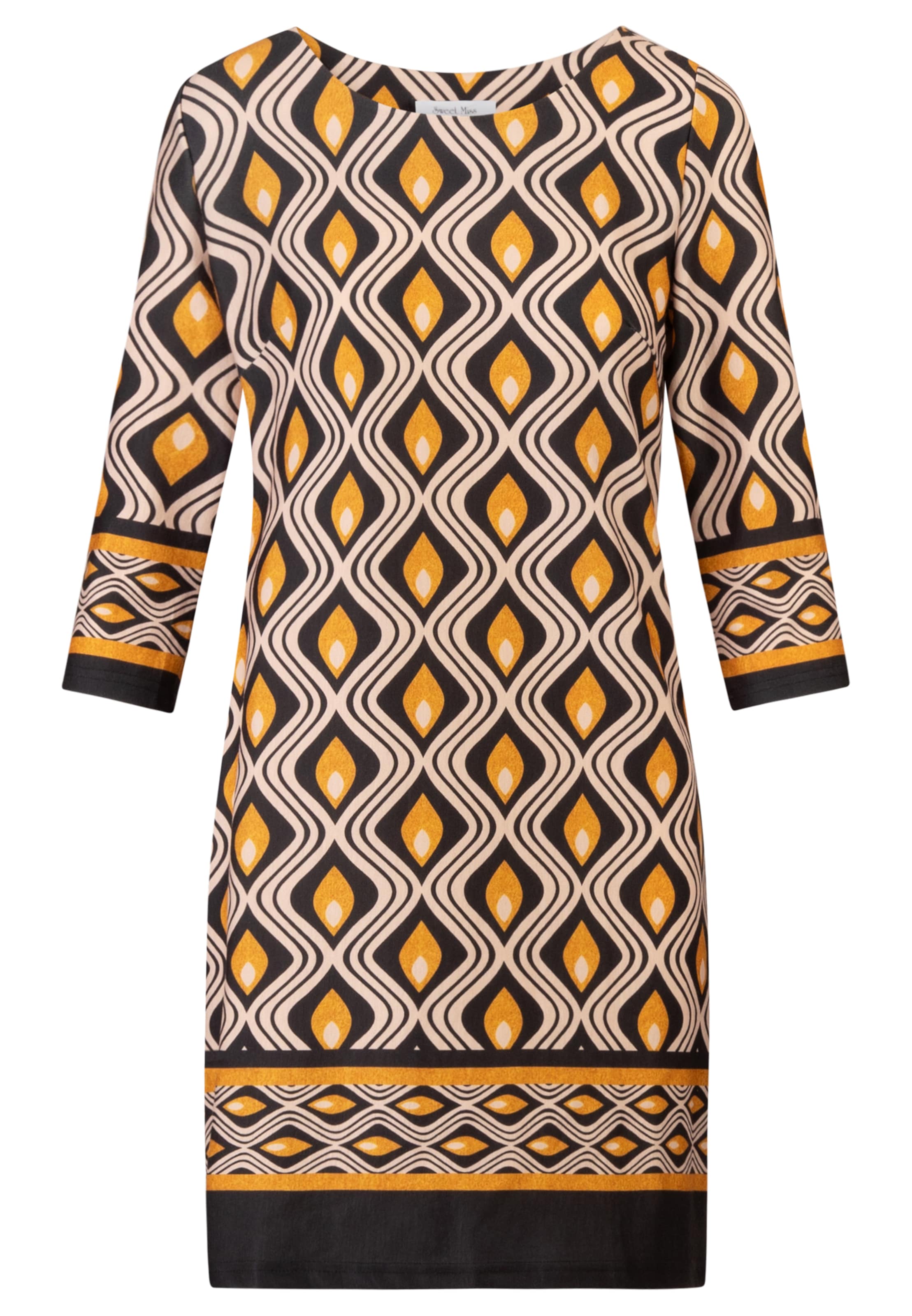 

APART Платье в бежевом и желтом цветах