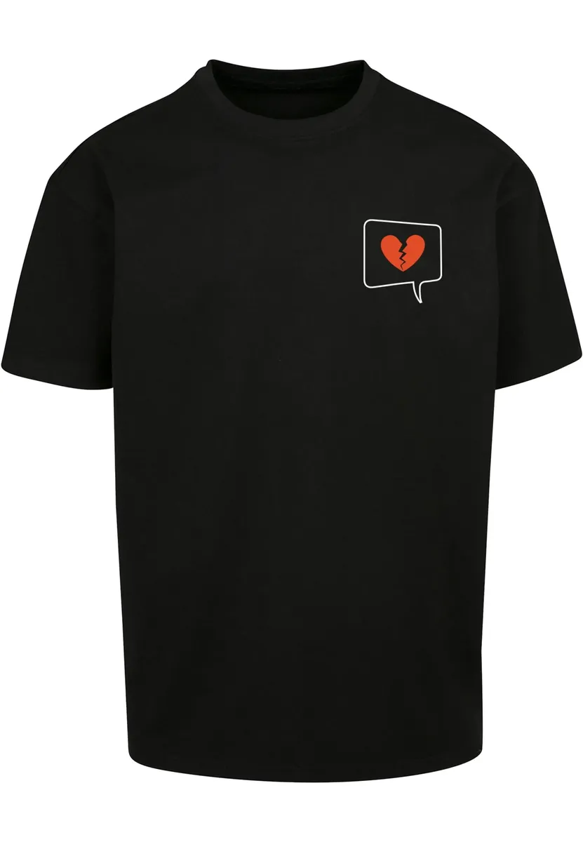 

Футболка Merchcode "Мужская футболка Heartbreak X Oversize " Merchcode", черный