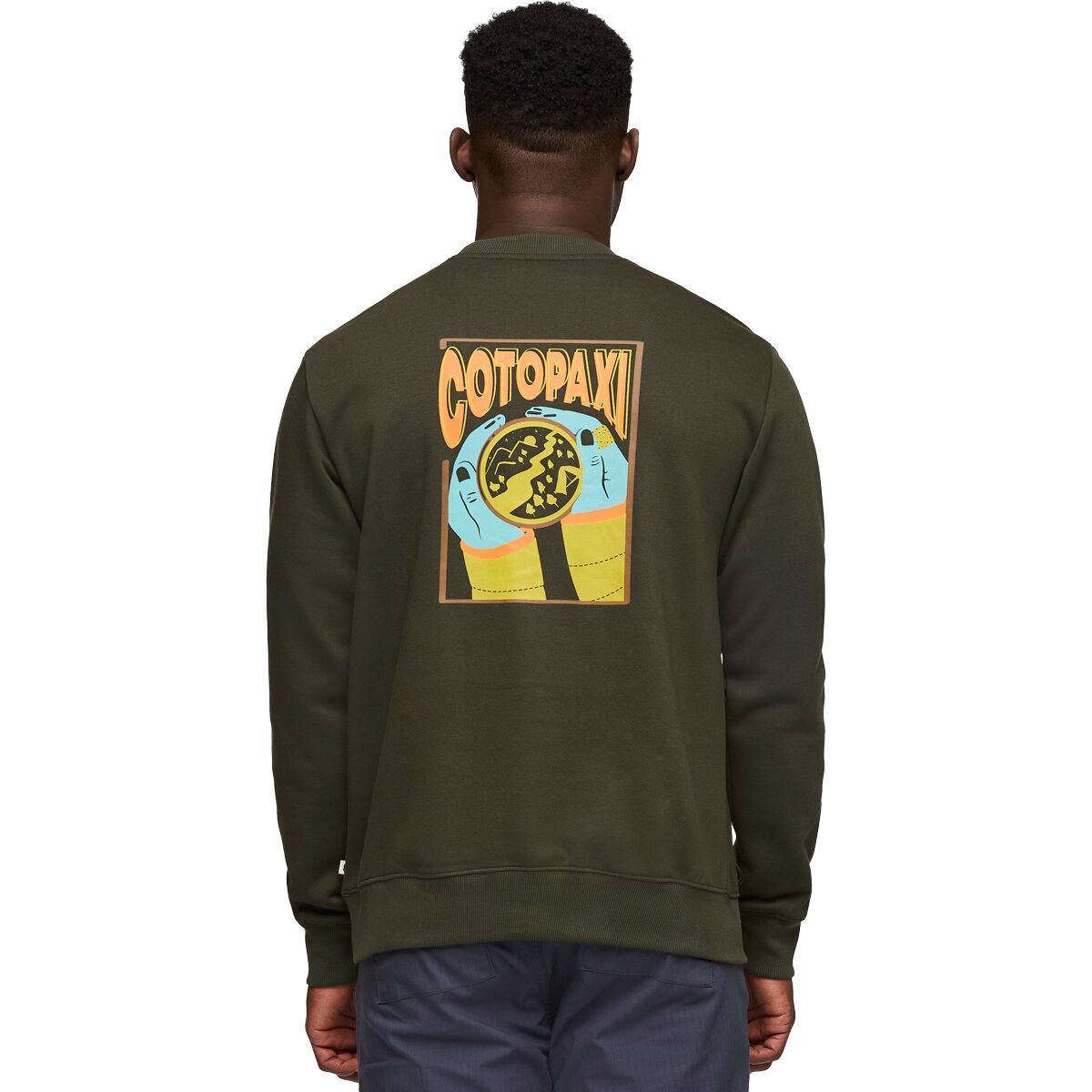 

Свитшут Morning brew crew Cotopaxi, цвет woods