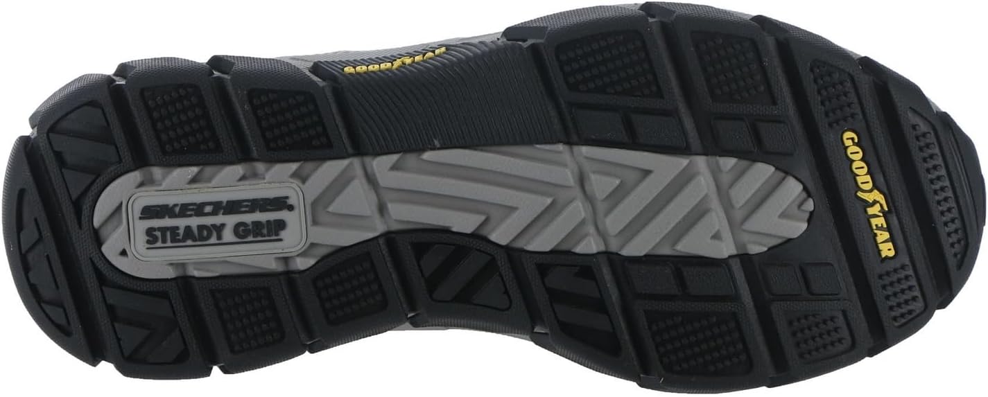 Мужские лоферы Skechers Respected Holmgren без застежек, Charcoal — фото 3