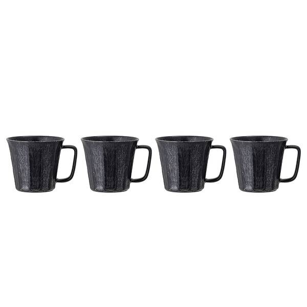 

Кружки йоко набор из 4 шт. Bloomingville, черный