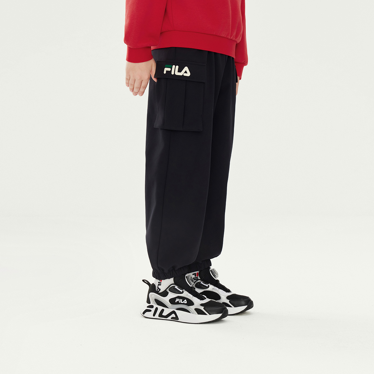 FILA KIDS Детские спортивные штаны Legend Blue — фото 4