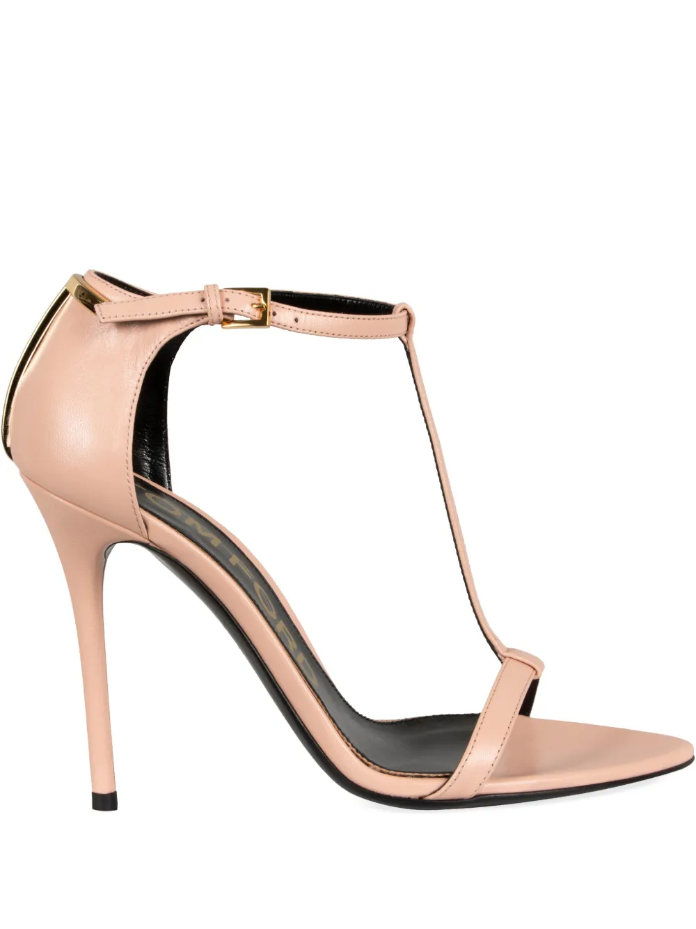 Босоножки на каблуке TOM FORD, розовый