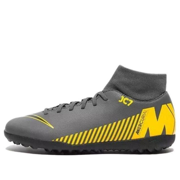

Кроссовки mercurial superfly 6 'gray yellow' Nike, серый