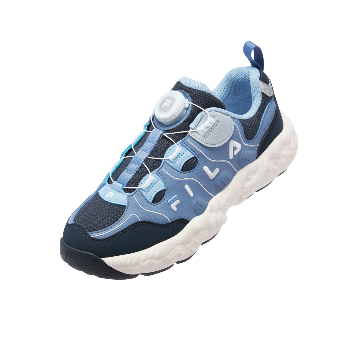 FILA KIDS Heritage FHT баскетбольные кроссовки Eternal Blue/Berry Blue детские — фото 4