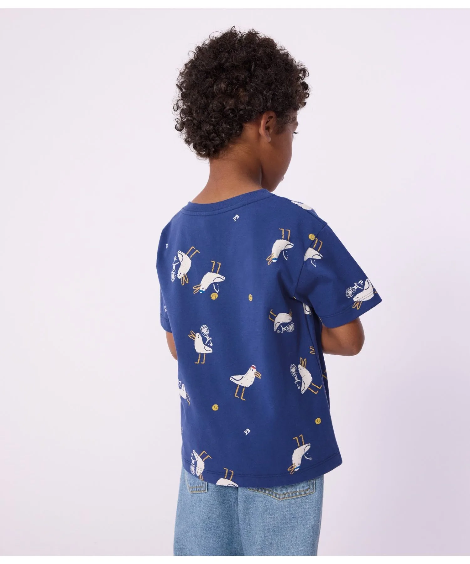 Детская футболка с коротким рукавом PETIT BATEAU с принтом — фото 2