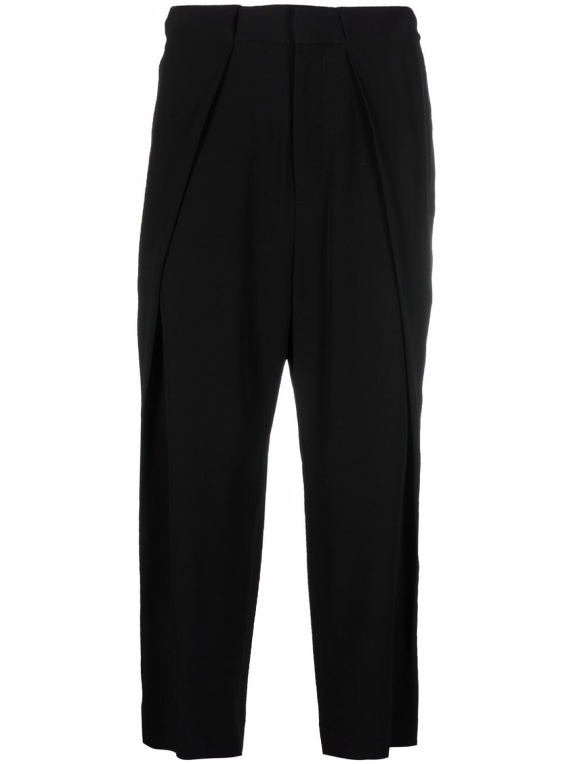 

Balmain укороченные брюки со складками, черный