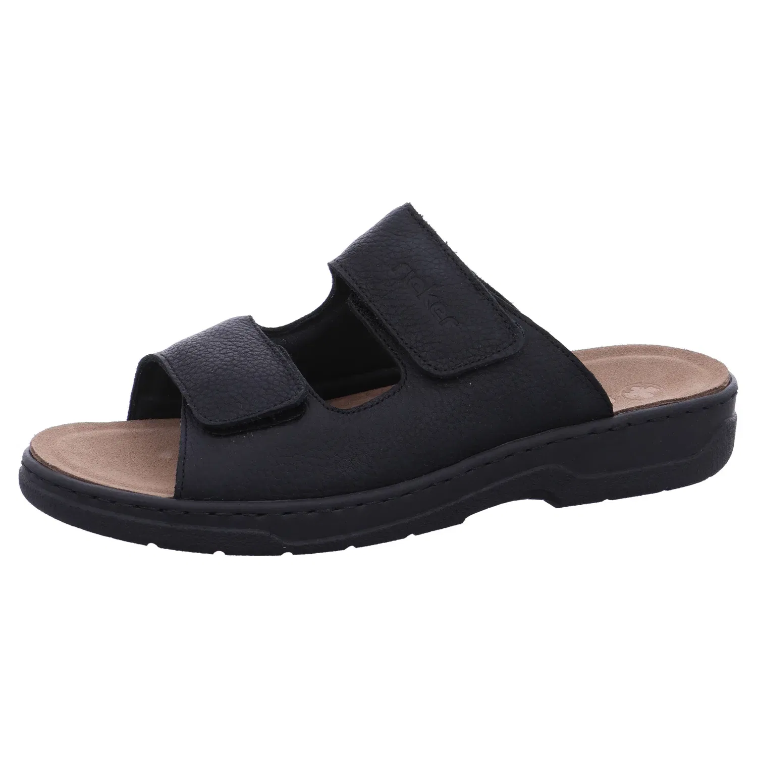 Тапочки домашние, Rieker, черный