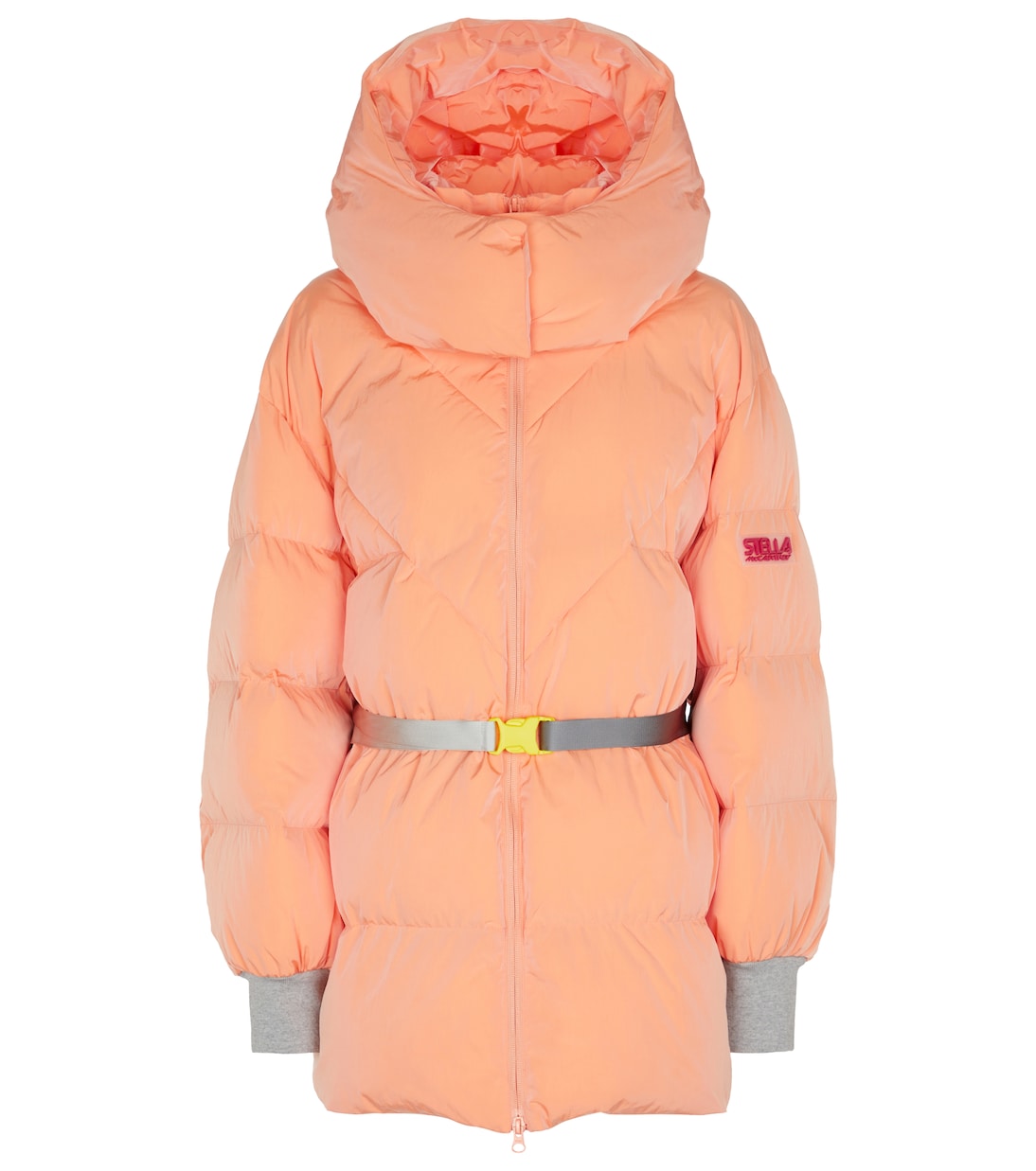 

Куртка-пуховик с капюшоном Stella McCartney, Sherbet Orange