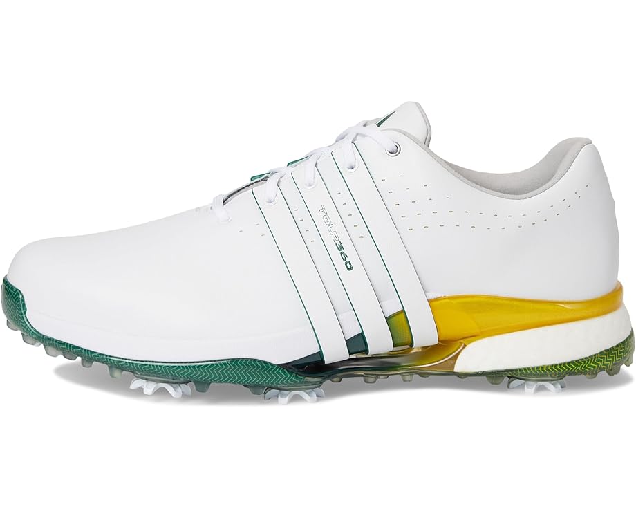 Кроссовки adidas Golf Tour360 24 Golf Shoes, цвет Footwear White/Collegiate Green/Yellow — фото 4