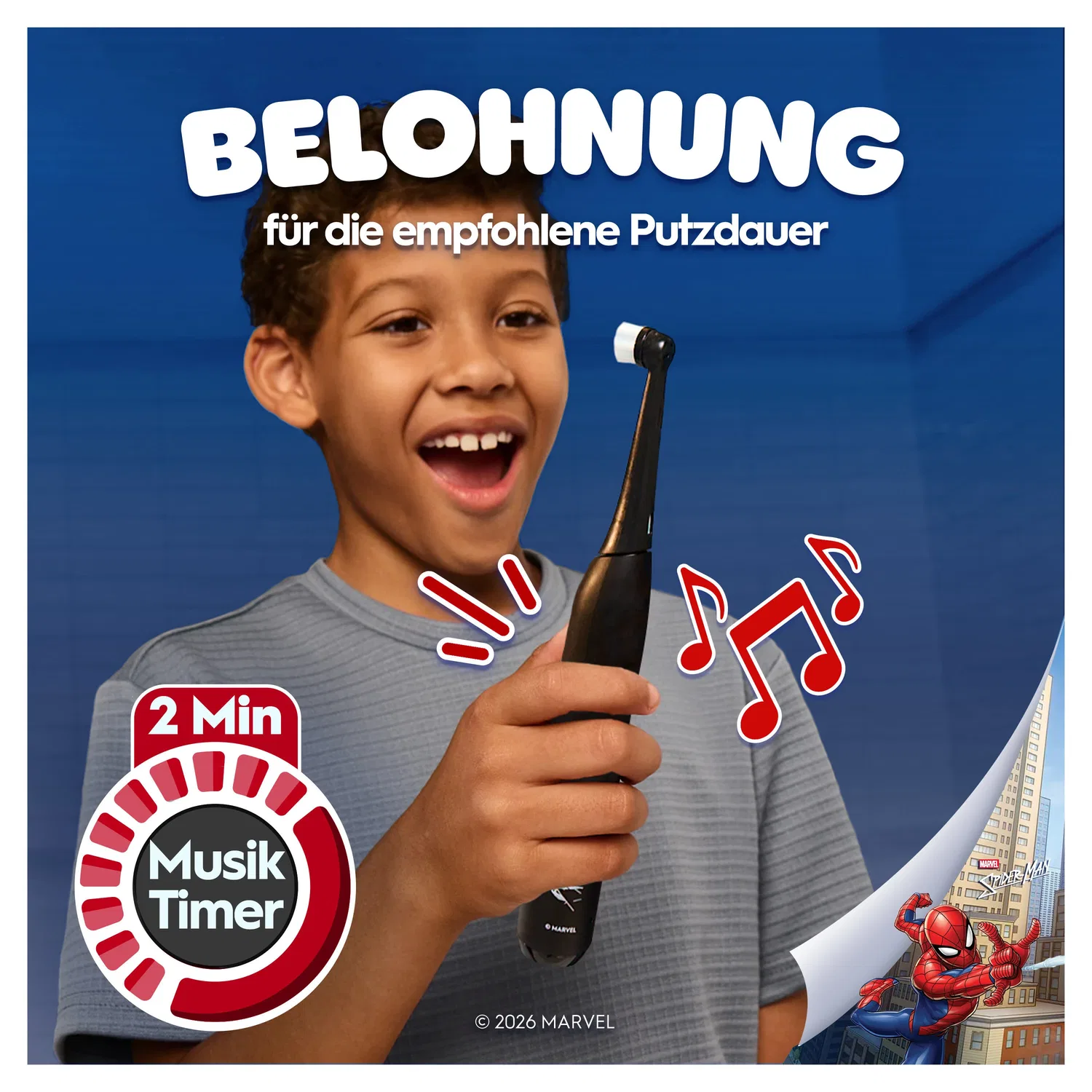 Электрическая зубная щетка Oral-B iO Kids 6 Spiderman — фото 3