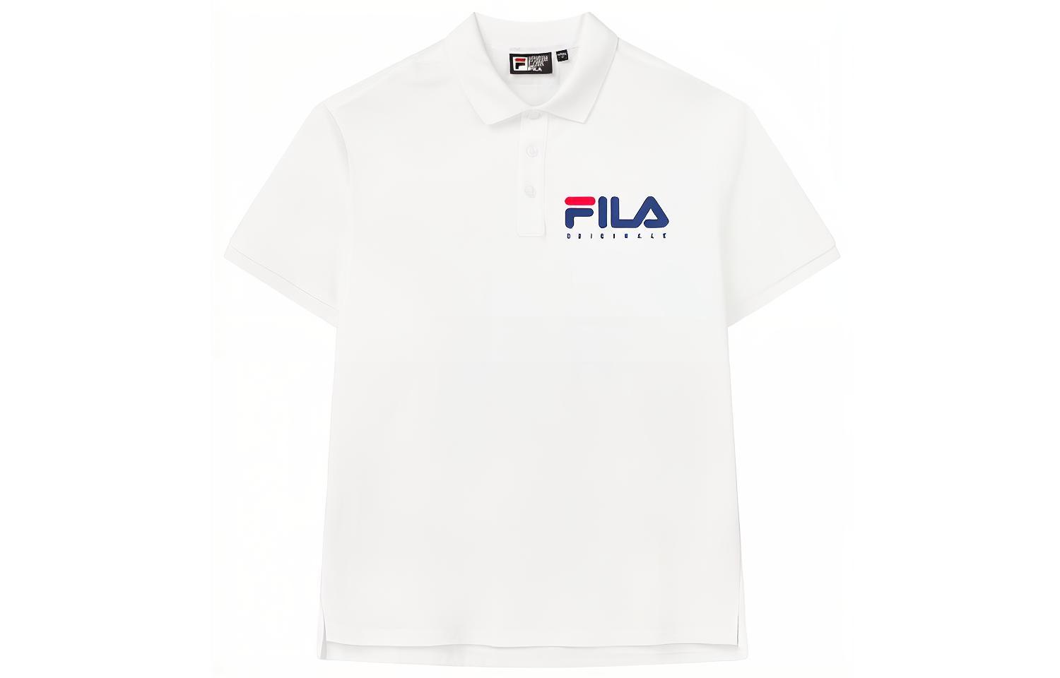 

Рубашка поло мужская белая Fila, белый