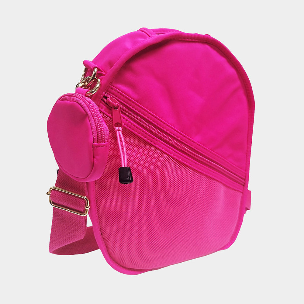 

Сумка через плечо для пиклбола FASHNZFAB, фуксия