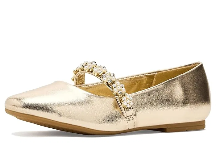 Туфли с декором Joansie Nina Kids, Light Gold