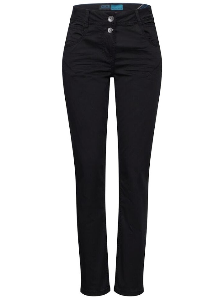 

Тканевые брюки Cecil Hose, цвет deep charcoal grey