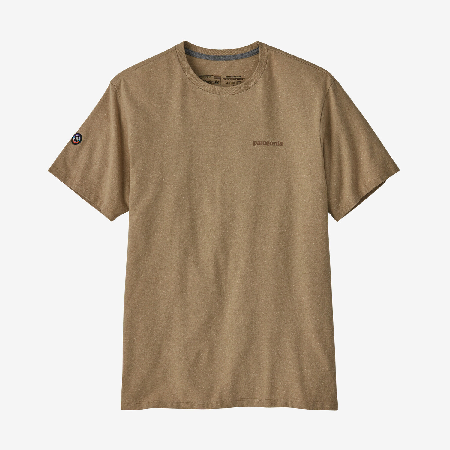 

Футболка Fitz Roy Icon Responsibili Patagonia, цвет Classic Tan