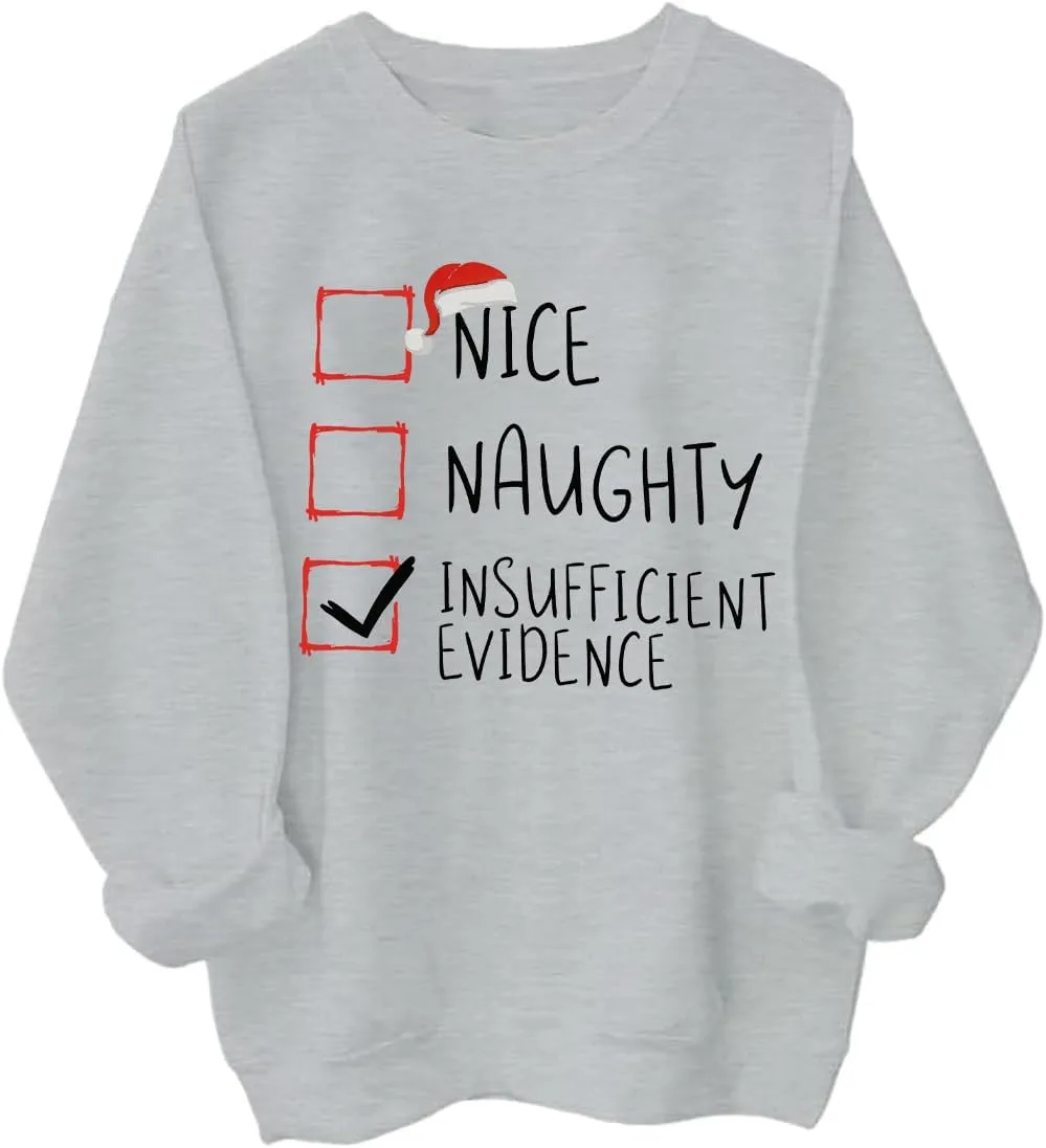 

Толстовка Naughty Nice Insufficient Evidence PZJUS