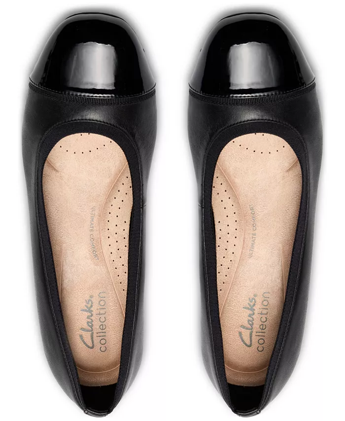 Коллекция Women's Marilyn Day Slip On Туфлиs Clarks, черный — фото 4