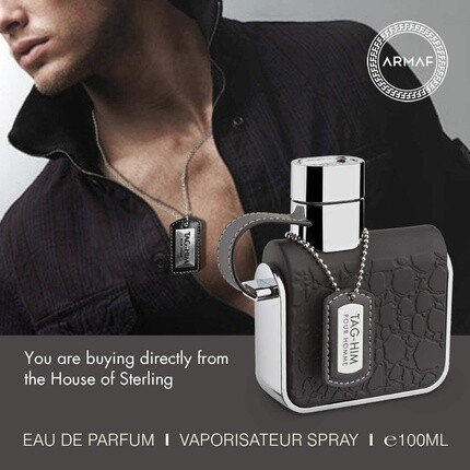 Мужская парфюмерная вода Armaf Tag Him Pour Homme Eau De Parfum 100ml and Perfume Body Spray 200ml Gift Set for Men — фото 3