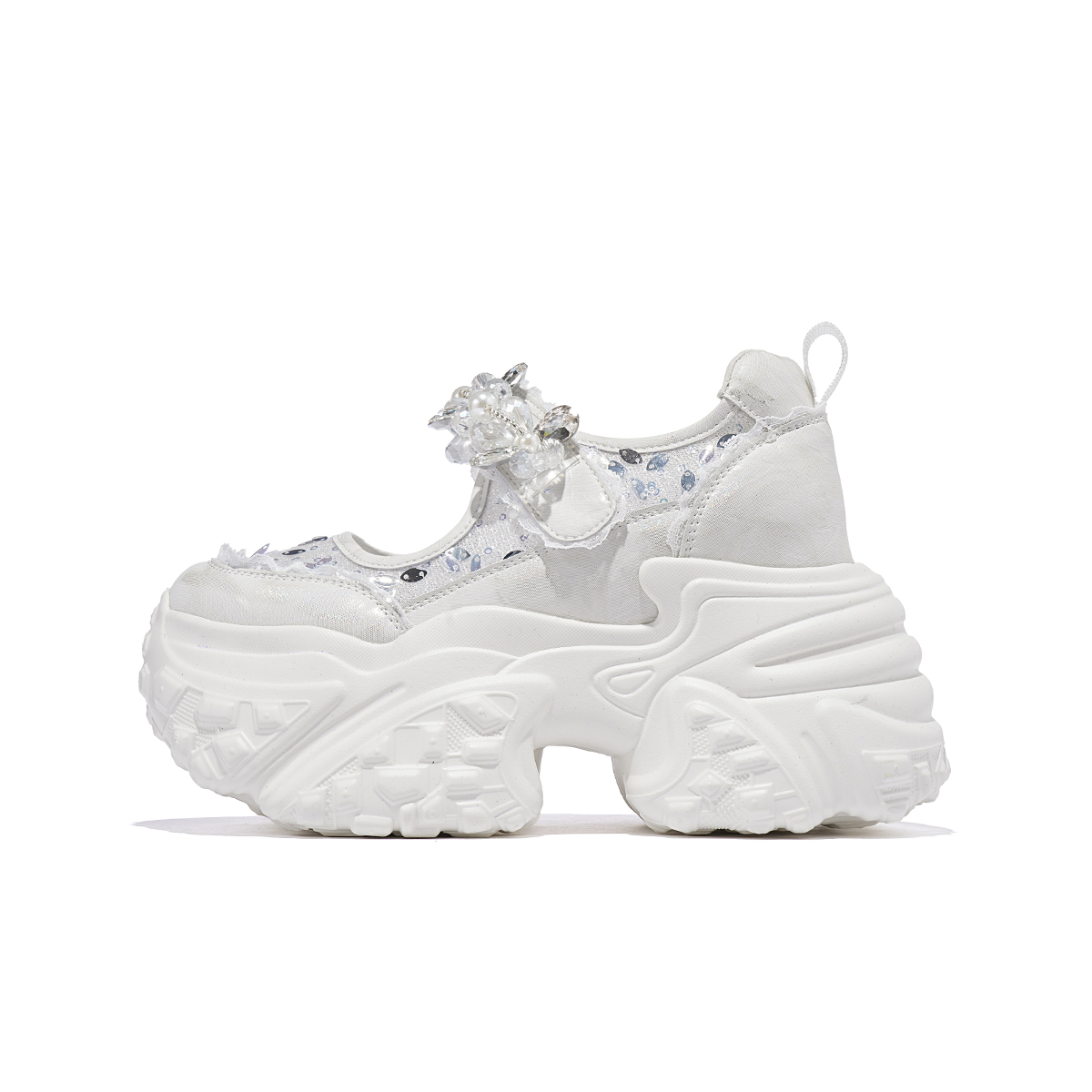 Туфли Мэри Джейн женские CARDANRO, White