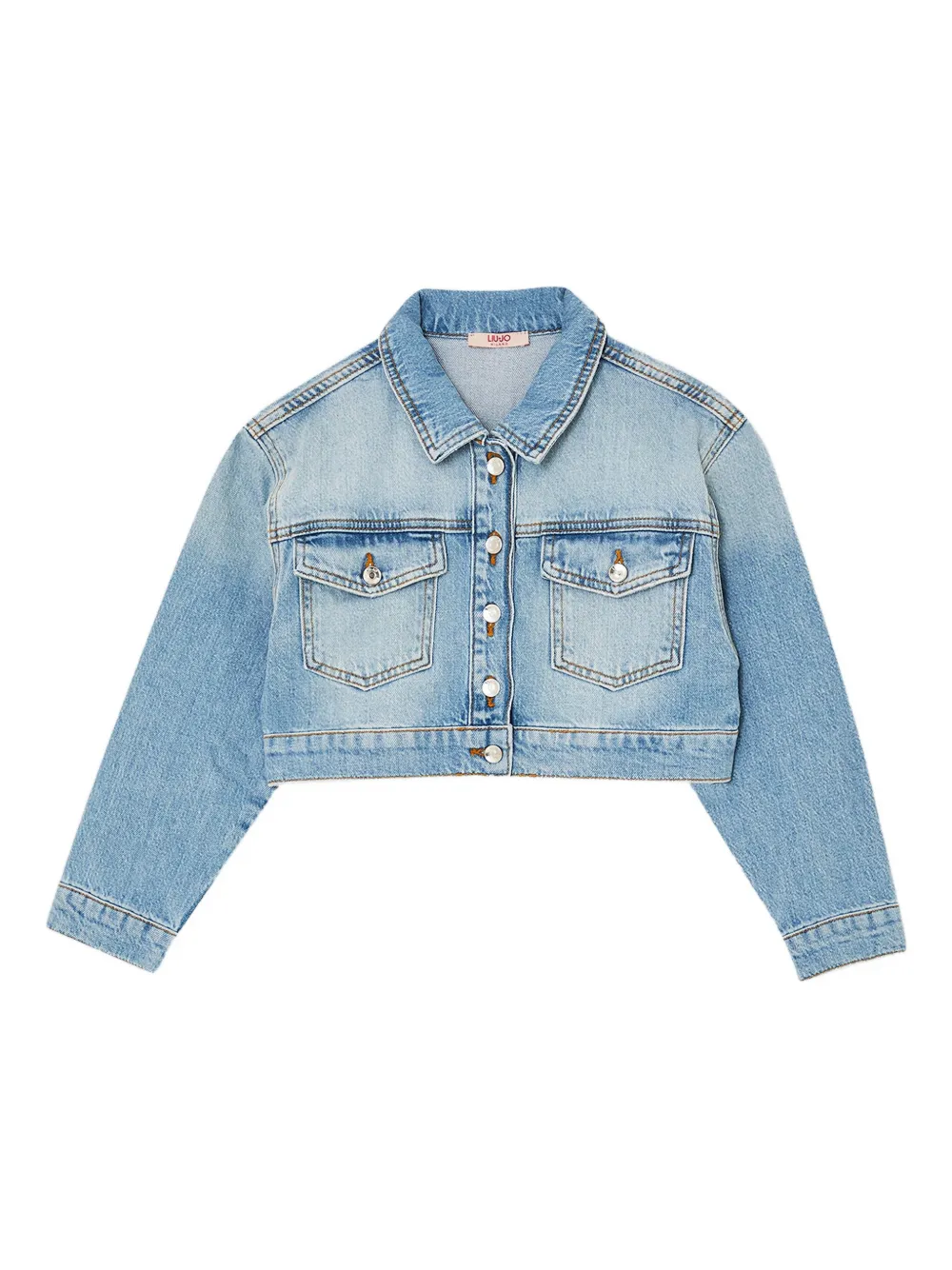 

Укороченная джинсовая куртка Liu Jo Kids, синий