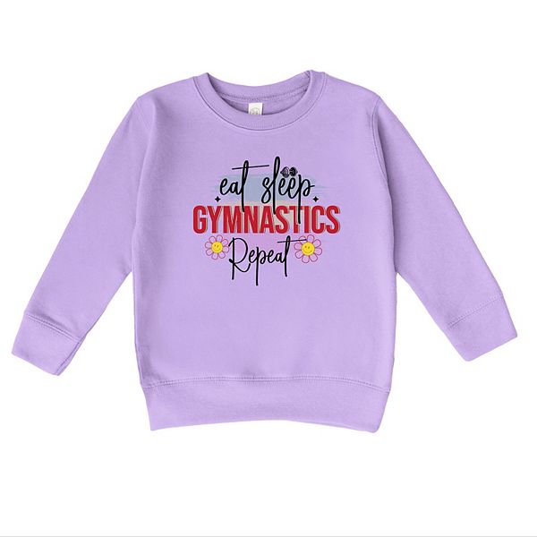 

Толстовка Eat sleep gymnastics repeat для малышей The Juniper Shop, Lavender