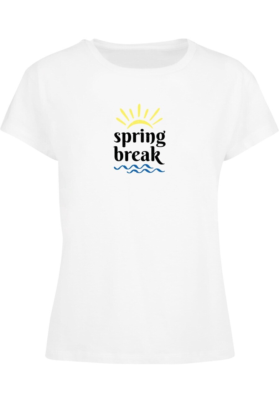 

Футболка Merchcode Shirt Spring break, белый