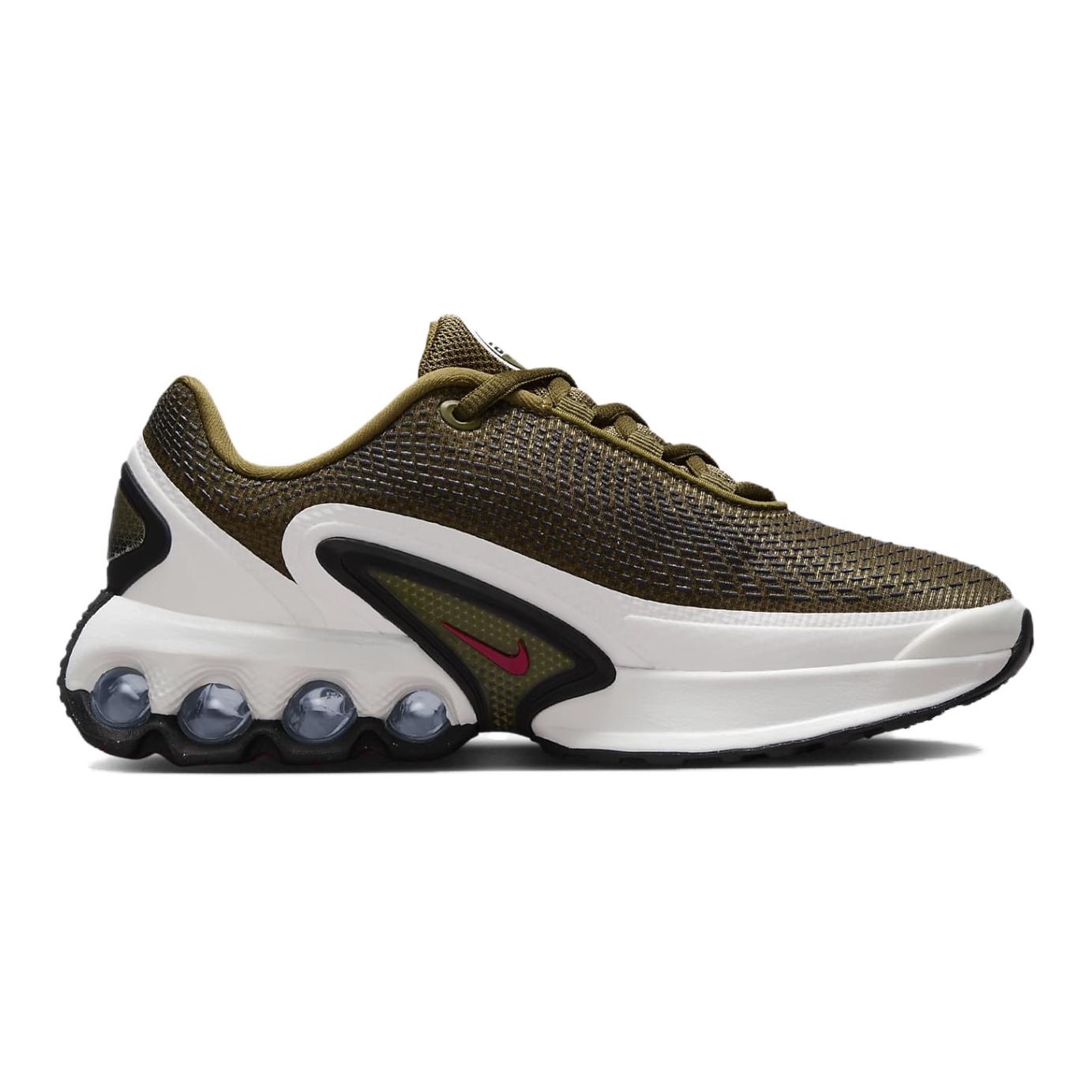 Air Max Dn Устойчивые к истиранию Низкие Повседневные Кроссовки Зеленый Белый Детские Nike — фото 2