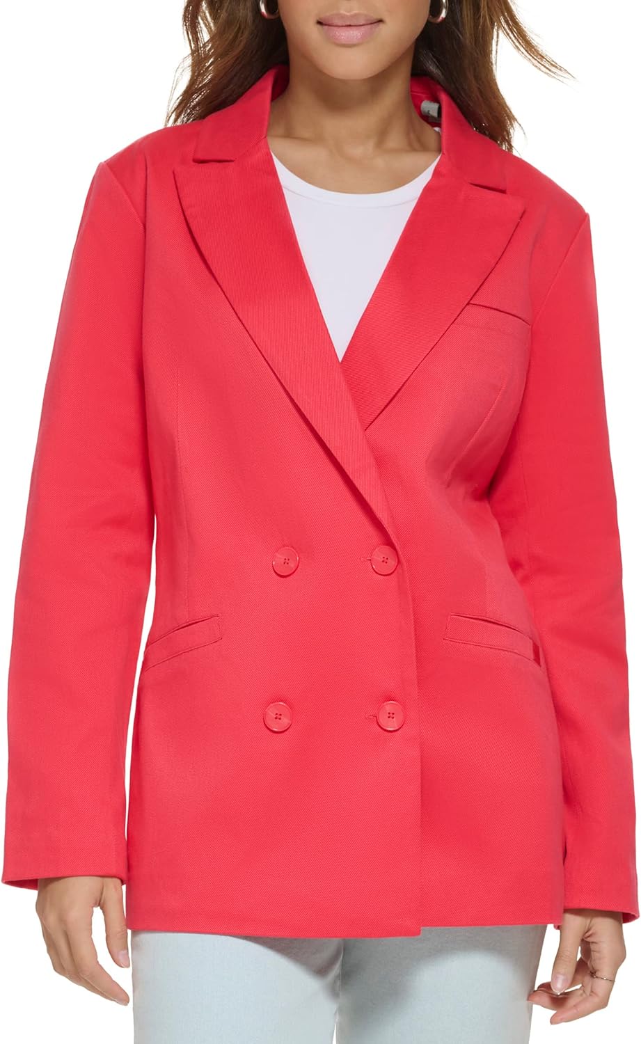 

Женский двубортный пиджак Levi's из шерстяной смеси, Hibiscus