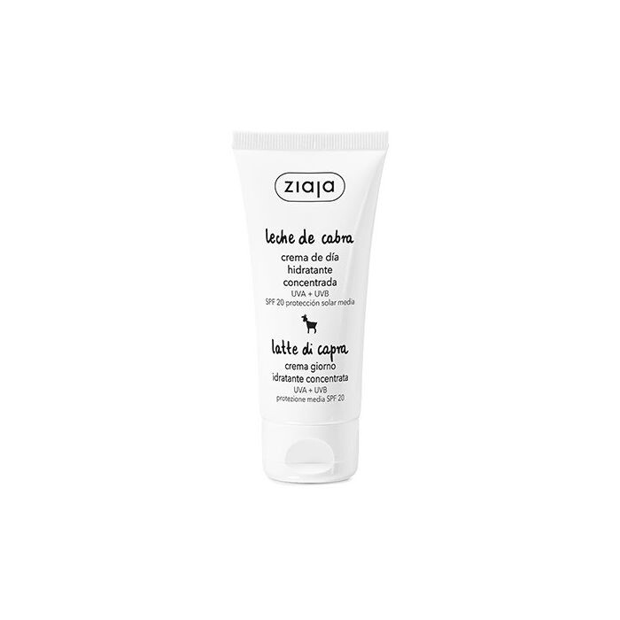 

Дневной крем для лица Leche de Cabra Crema Hidratante Concentrada Ziaja, 50 ml