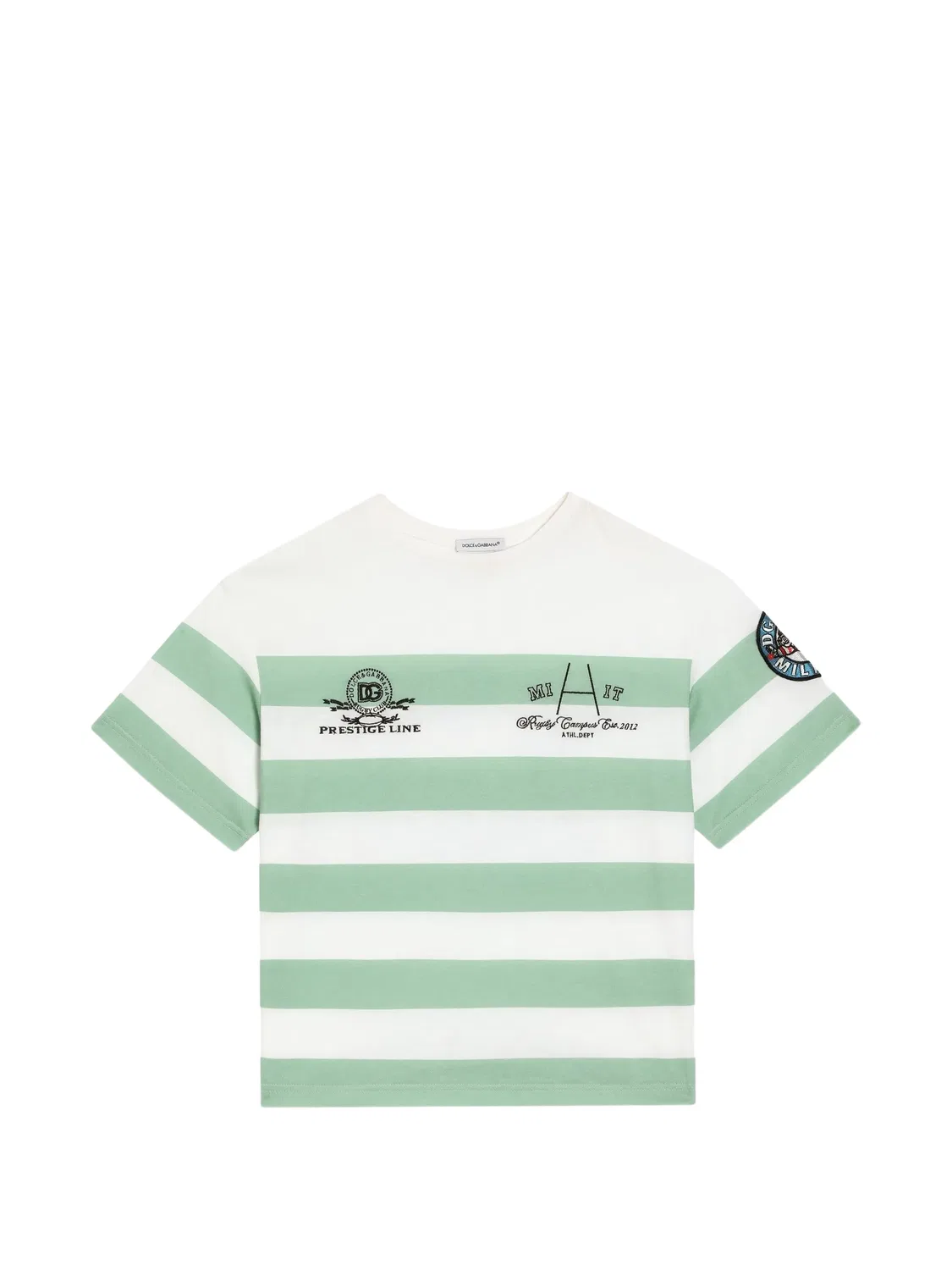 Футболка в полоску Dolce & Gabbana Kids