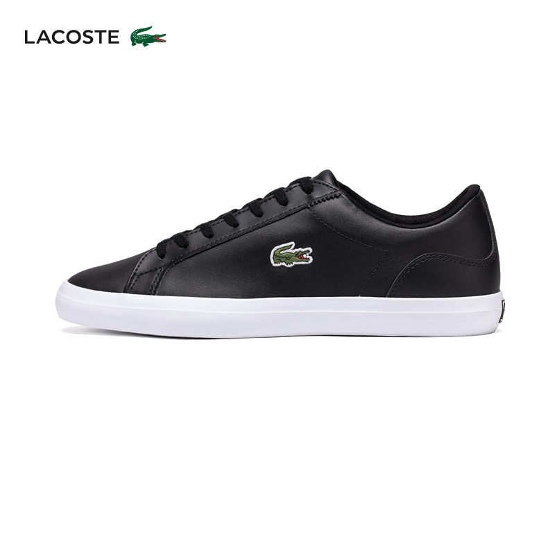 

Кроссовки мужские Lacoste из крокодиловой кожи, черный