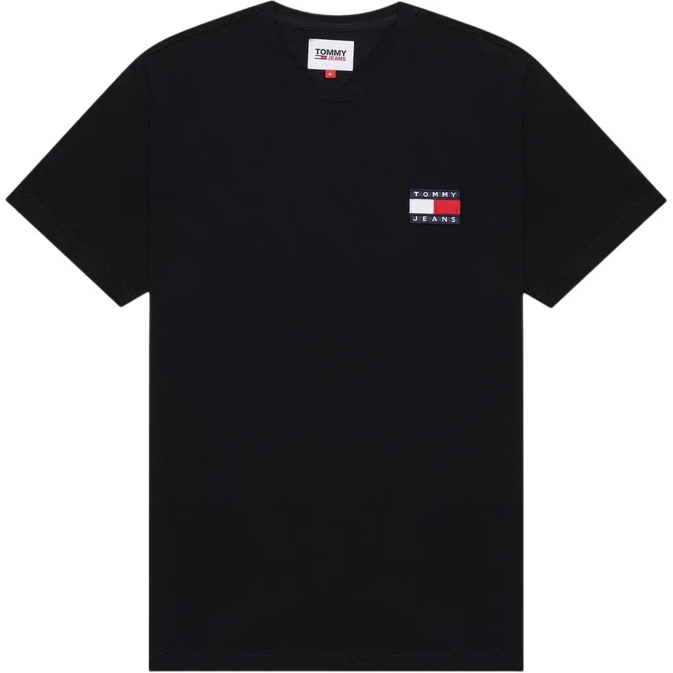 Футболка хлопковая Tommy Hilfiger черная