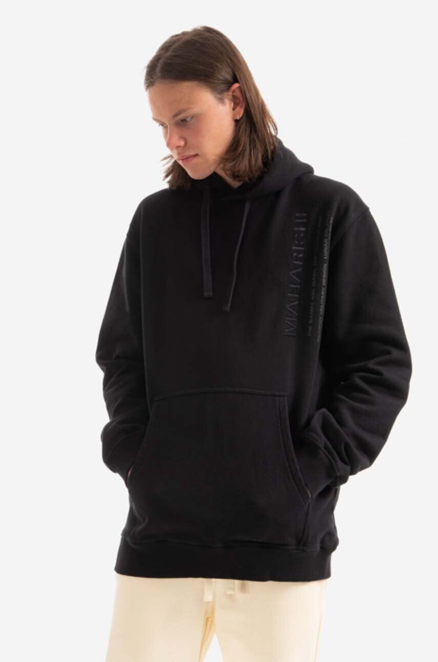 

Толстовка Miltype из хлопка Maharishi, черный