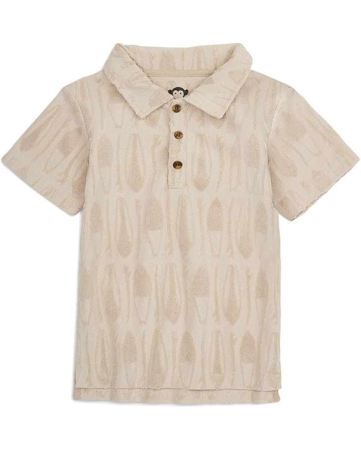 

Поло Appaman Kids Fairbanks Polo, серо-коричневый